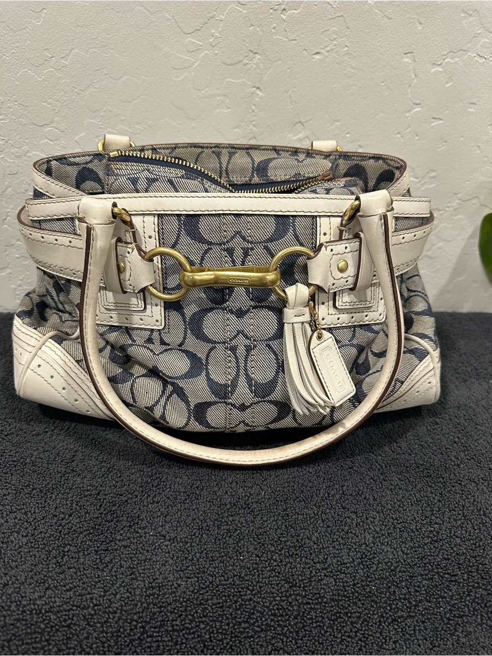 Vintage Coach Hampton in the Denim Collection
